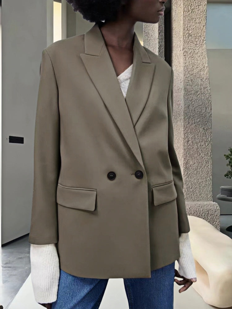 Ladies oversized blazer fashionable and stylish Lune London