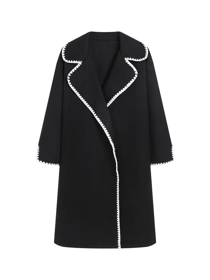 Women’s Trendy Transitional Blazer with Decorative Edges Lune London