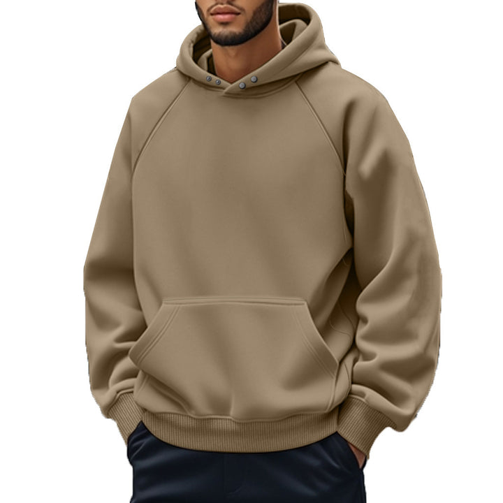 Comfortable hoodie for men with side pockets and kangaroo pocket Lune London