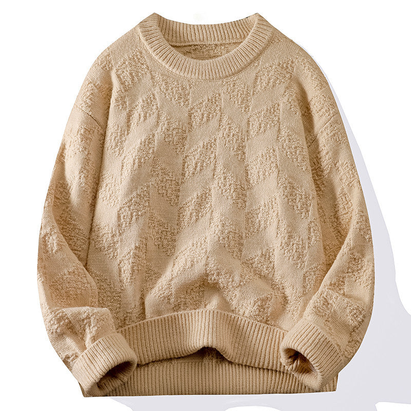 Knitted sweater for women with structured design Lune London