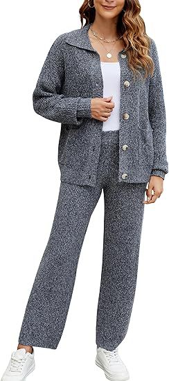 Ensemble de loungewear en tricot pour dames Lune London