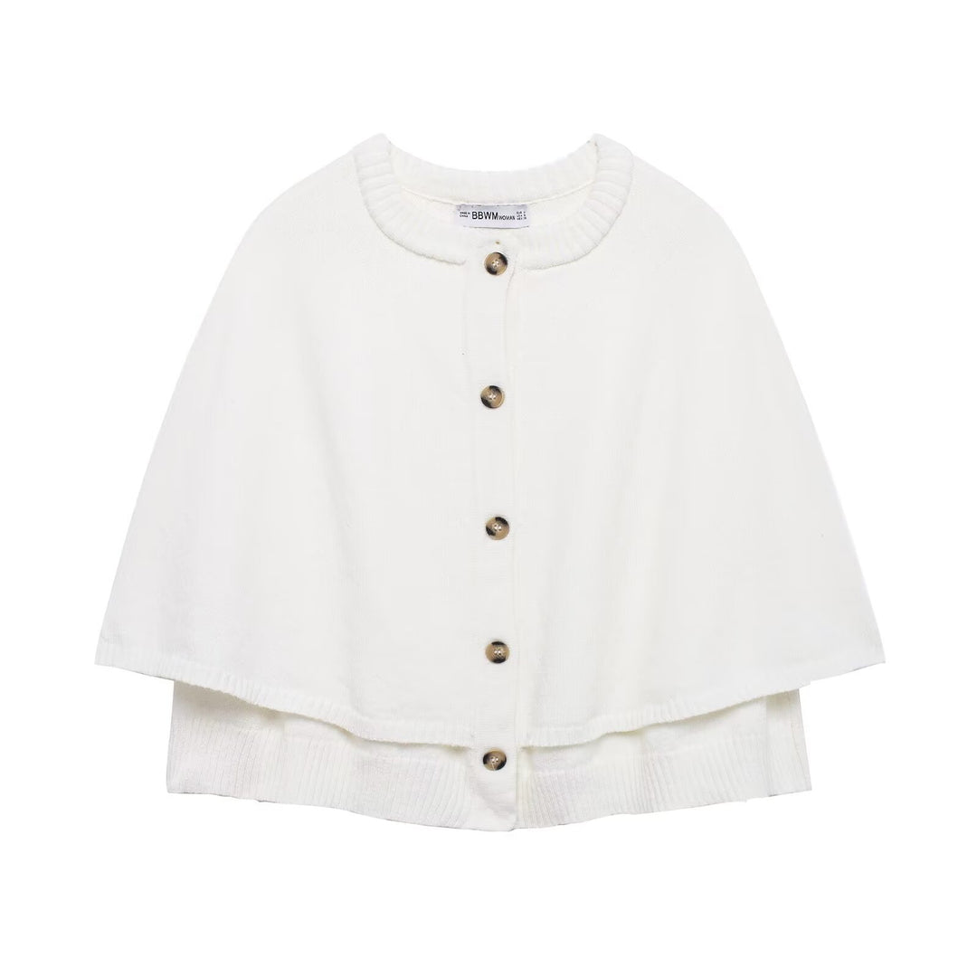 Lune London women's knitted poncho