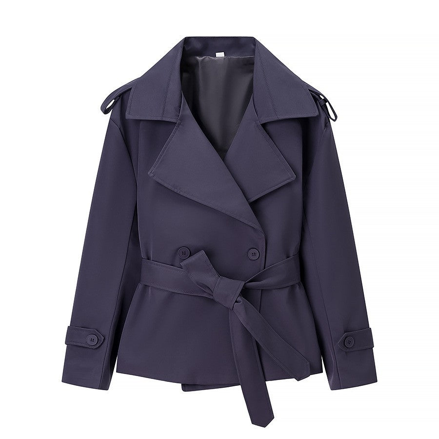 Manteau trench élégant et moderne pour femme avec ceinture Chic & Stil