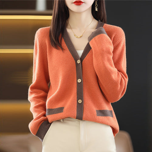 Women’s knitted jacket with natural fibers Lune London