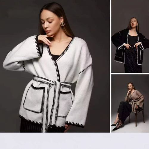 Women’s knit jacket with a dreamy modern design and a comfortable fit Lune London