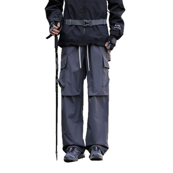 Functional hiking pants for men with multifunctional pockets Lune London