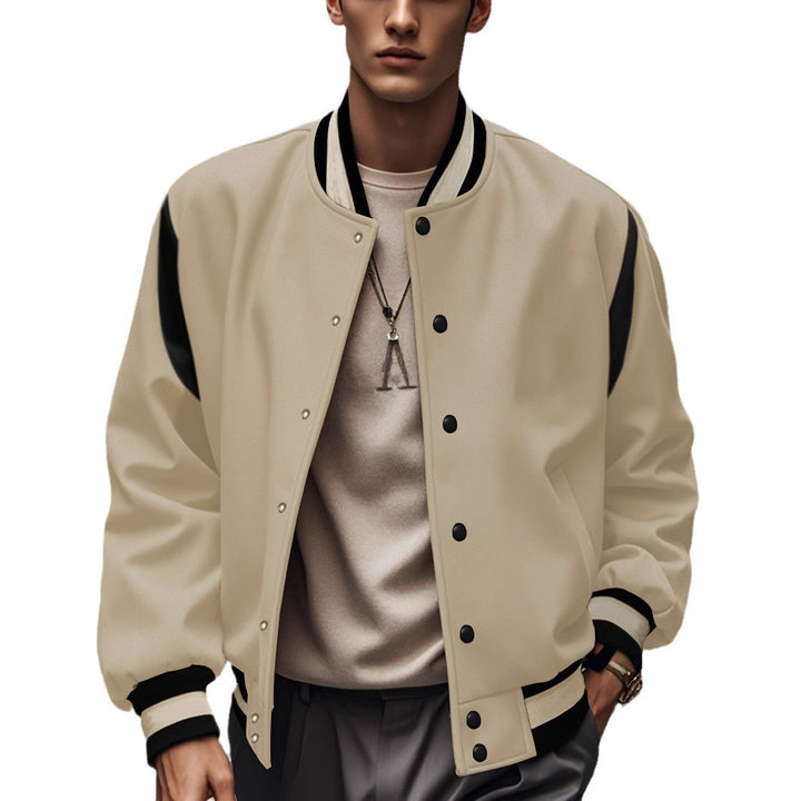 Men's bomber jacket with contrasting sleeves Lune London