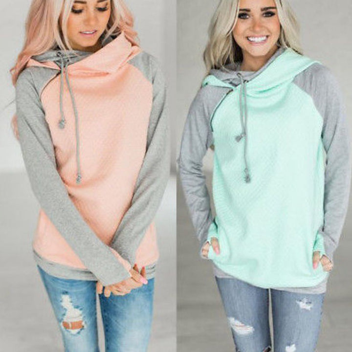 Sweat à capuche sport pour femmes avec design respirant et coupe décontractée Chic & Stil