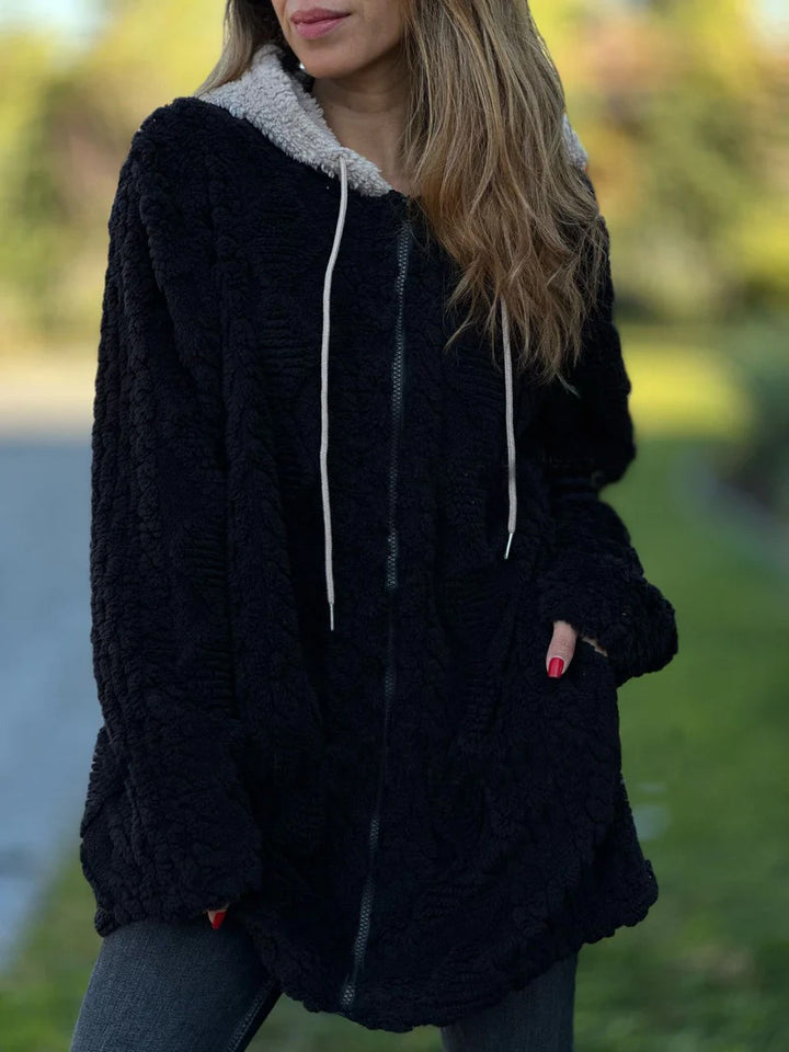 Ladies soft fleece jacket Lune London