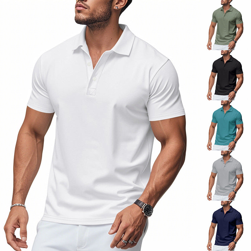 Men's polo shirt with modern quick-drying fabric and stylish fit Lune London