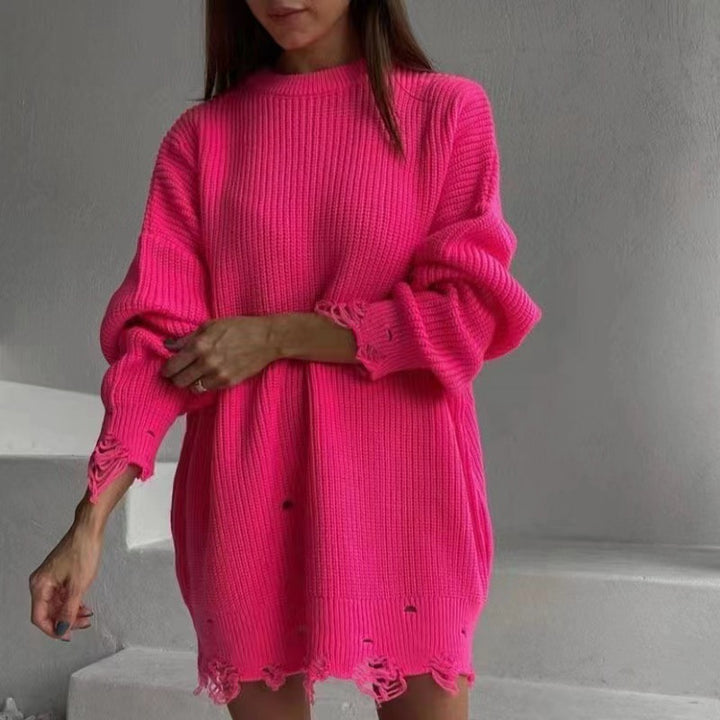 Oversized knit dress for women Lune London