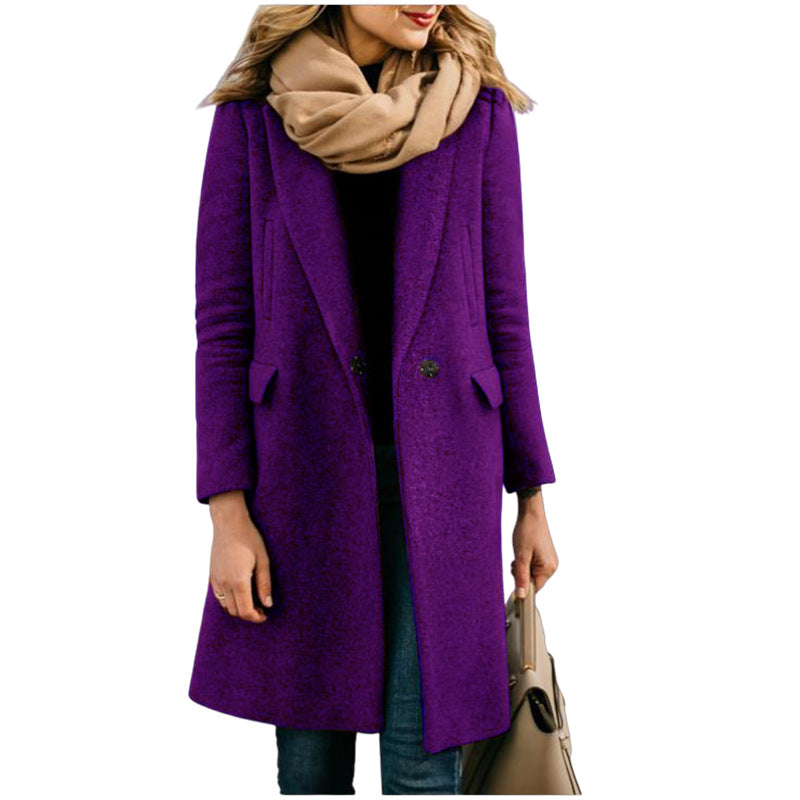 Women elegant cut coat Lune London