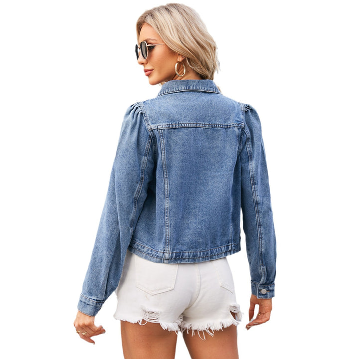 Cropped denim jacket for women with a modern style Lune London