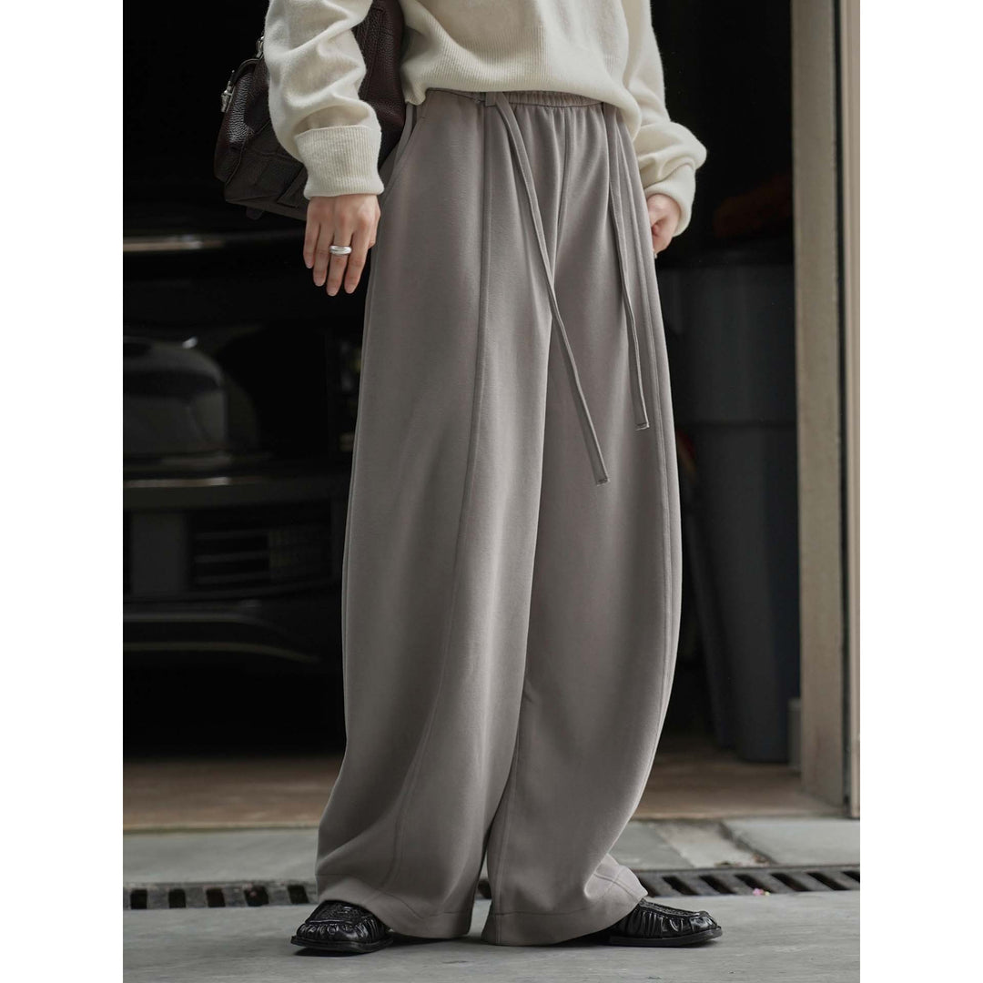 Pantalon de loisirs confortable pour femmes avec taille élastique et coupe décontractée Chic & Stil