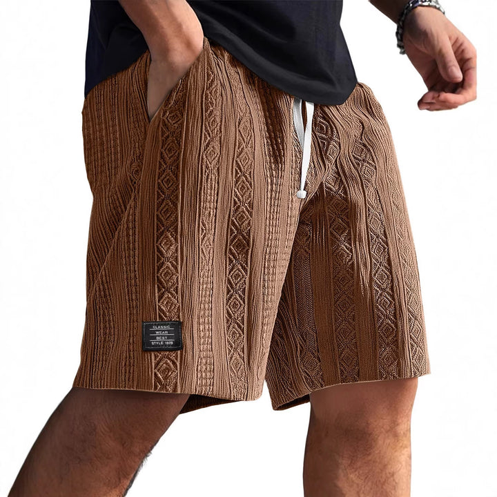 Men's Stylish Leisure Pants in Casual Knit Design Lune London
