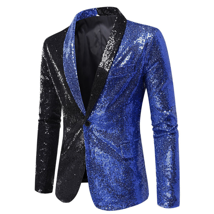 Shimmering jacket for men with modern cut and sparkling accents Lune London