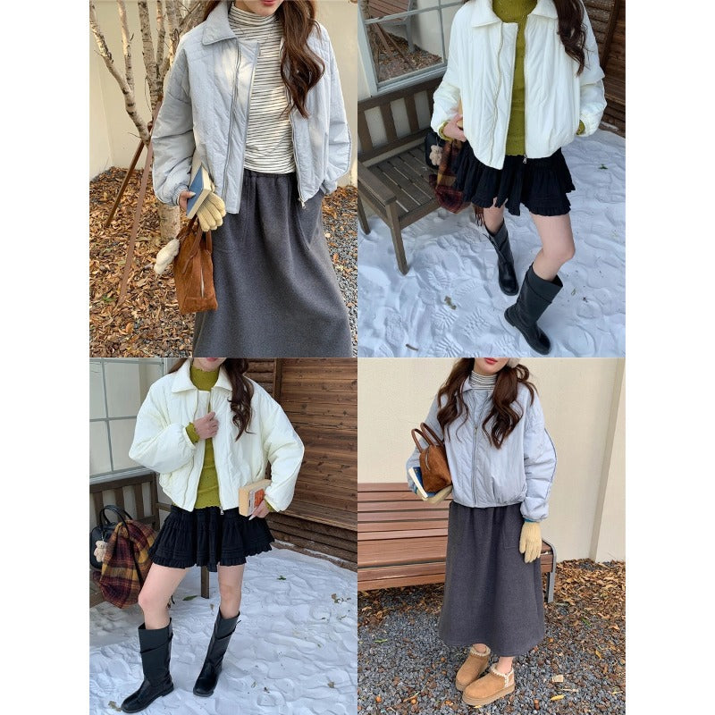Women's short-cut transitional jacket Chic & Stil