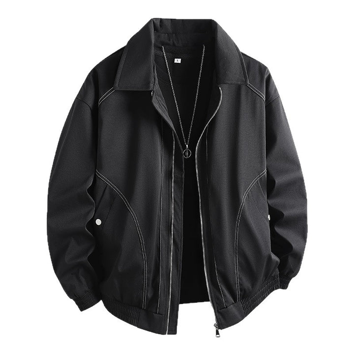 Leisure jacket for men with modern cut and elastic cuffs Lune London