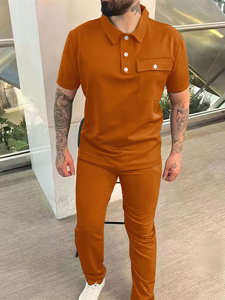 Stylish polo and pants set for men Lune London