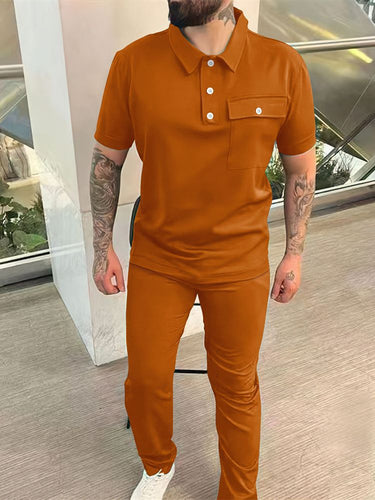 Stylish polo and pants set for men Lune London