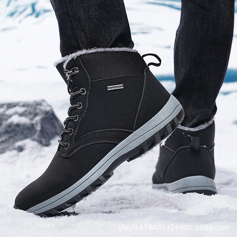 Thermally insulated winter boots for women with non-slip sole and cozy lining Lune London