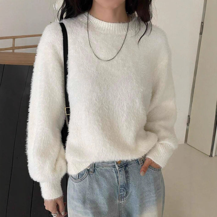 Ladies Trendy Cozy Sweater Loose Fit Lune London