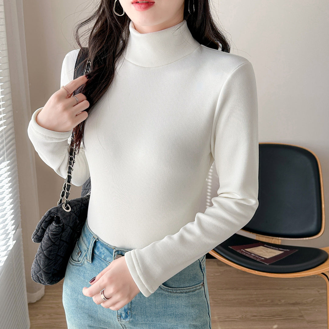 Women's long-sleeved turtleneck top Chic & Stil