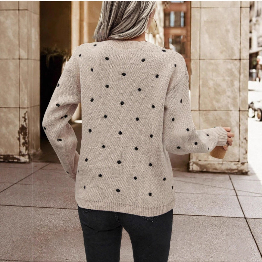 Sweater pour femmes avec un motif ludique et une coupe confortable Chic & Stil