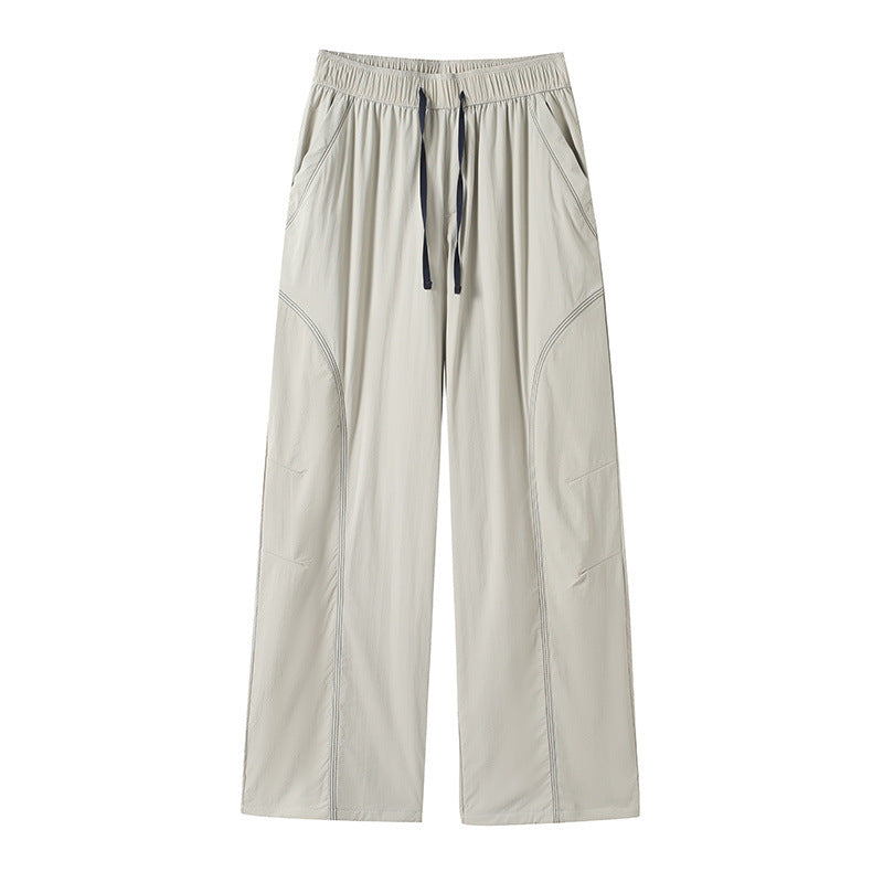 Pantalons fonctionnels légers pour femmes avec taille élastique et poches pratiques Chic & Stil
