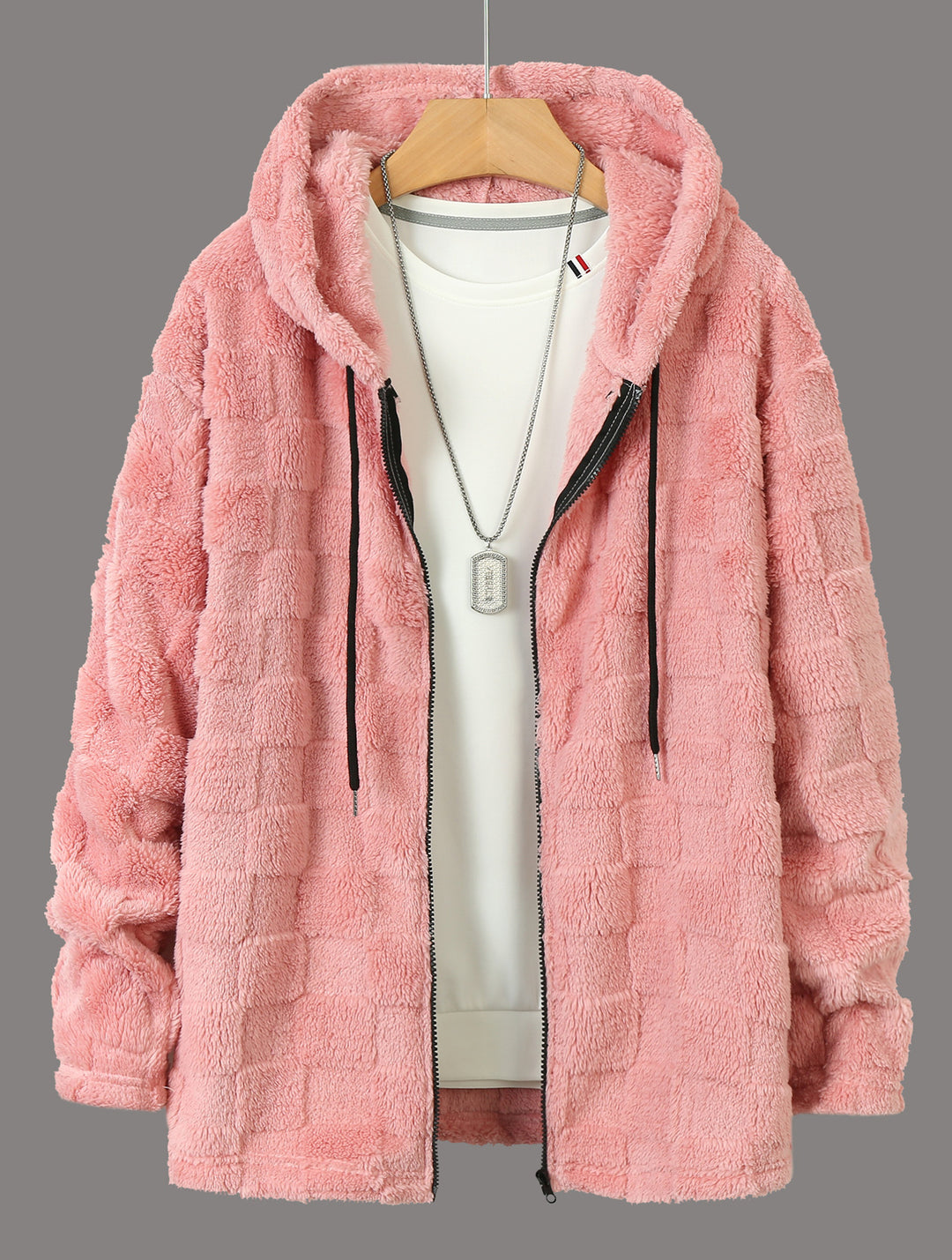 Ladies Soft Fleece Jacket with Hood Lune London