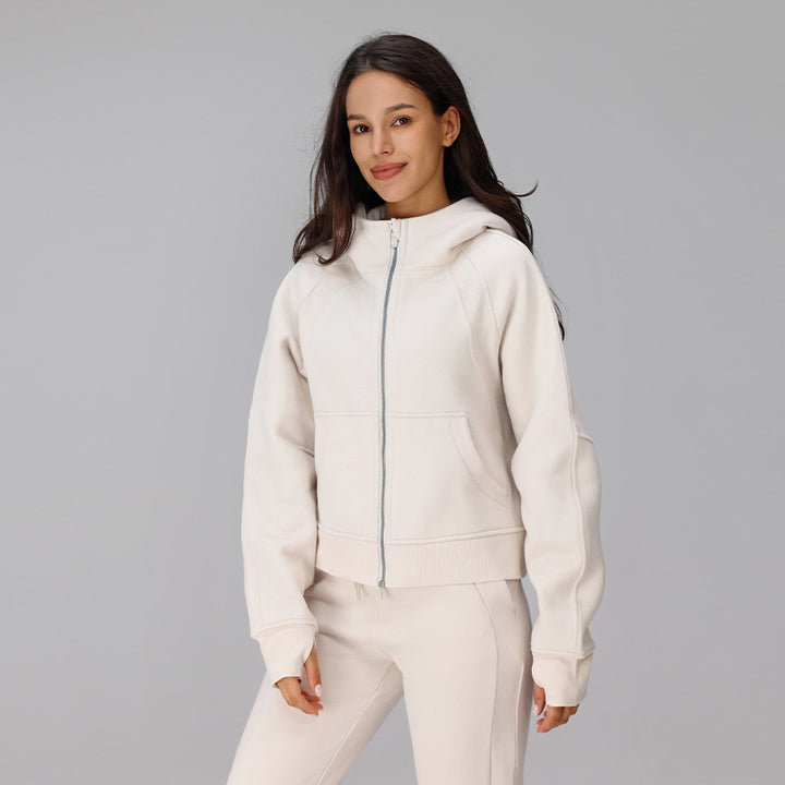 Ladies Zip Hoodie Lune London