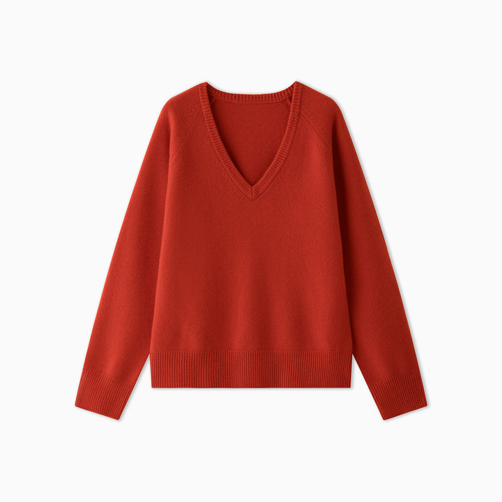 Pull Douillet Femme Col V Chic & Stil