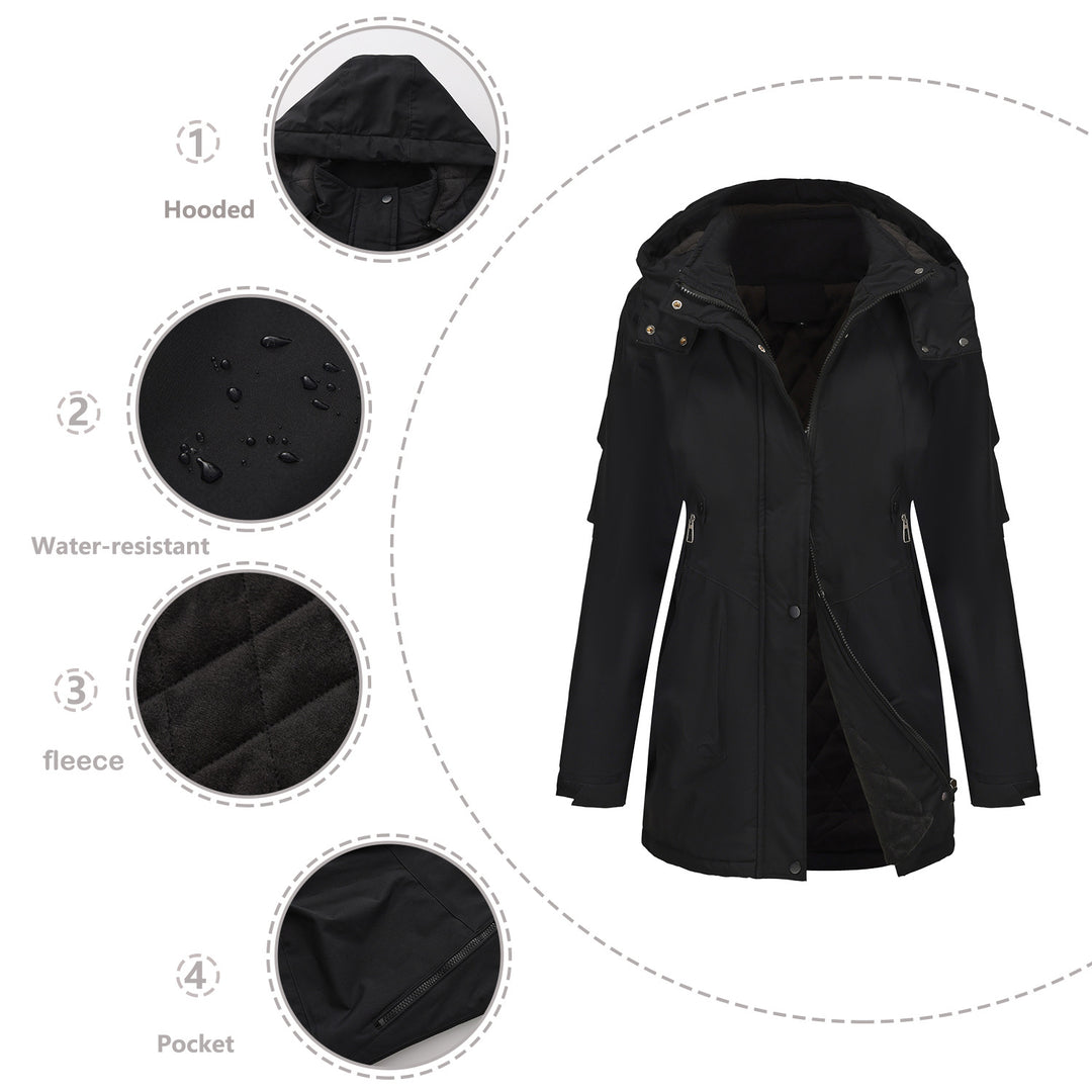 Functional winter jacket for ladies Lune London