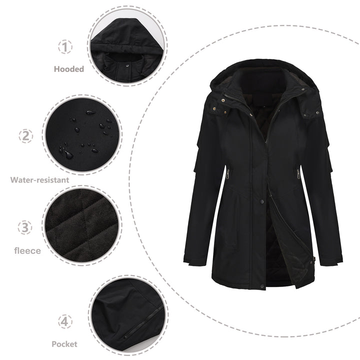 Functional winter jacket for ladies Lune London