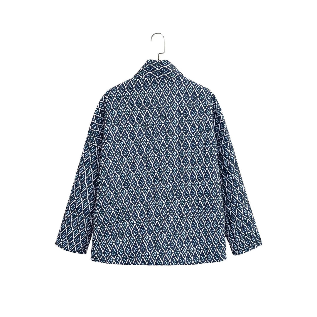 Kimono jacket for women with elegant pattern and casual fit Lune London