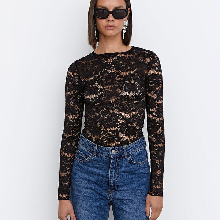 Women's top in delicate lace Lune London