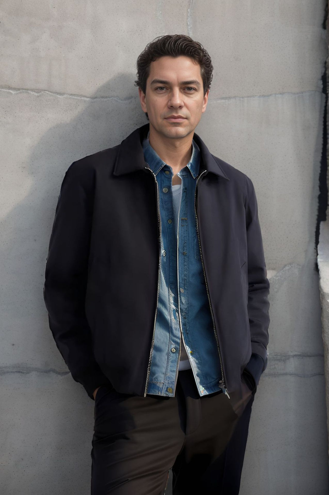 Leisure jacket for men with a modern design and practical details Lune London