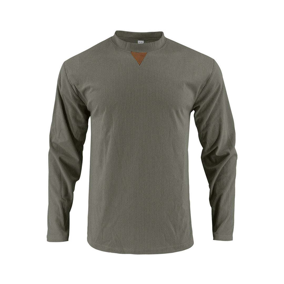 Men's long sleeve sports T-shirt with innovative structured design Lune London