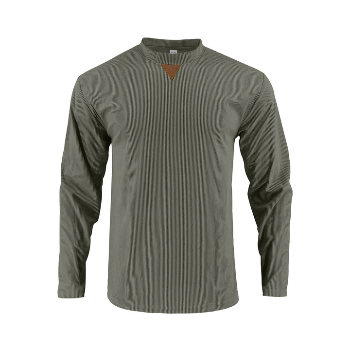 Men's long sleeve sports T-shirt with innovative structured design Lune London