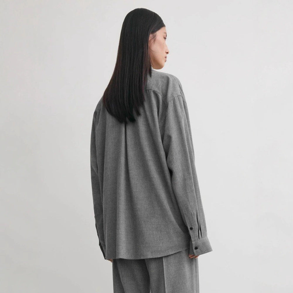 Chemise blouse femme oversize avec coupe moderne et détails décontractés Chic & Stil