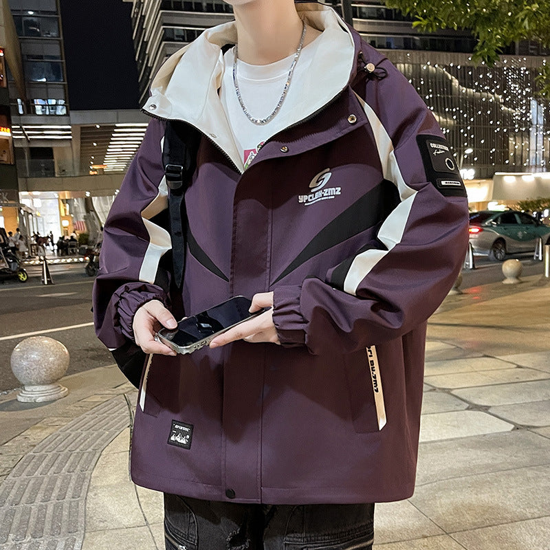 Unisex urban transition jacket with multifunctional pockets Lune London
