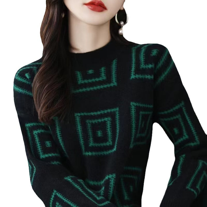 Lune London patterned sweater for women