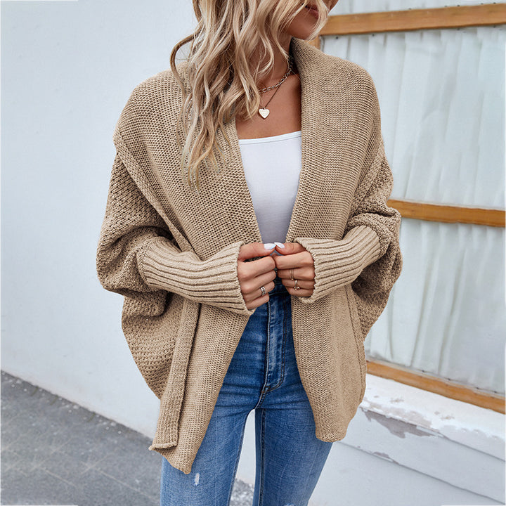 Open-cut cardigan for women with puff sleeves Lune London