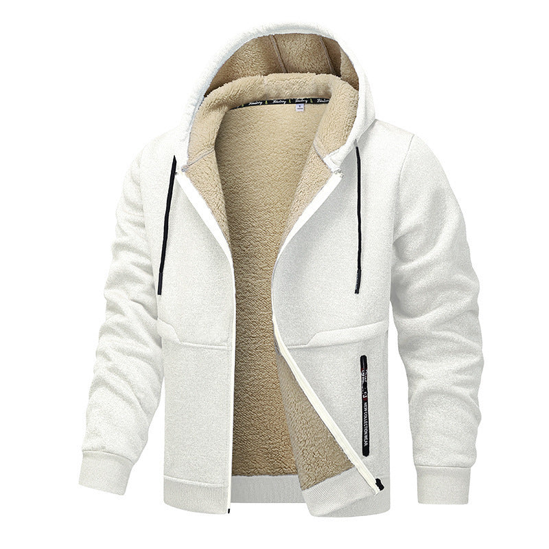 Comfortable fleece jacket for men with high-quality interior Lune London