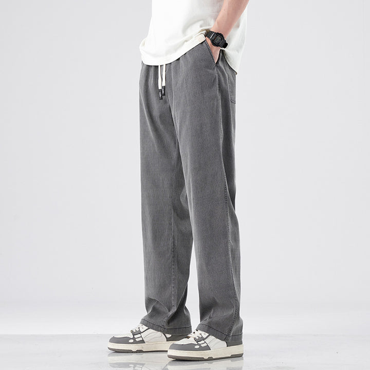 Casual pants for men with a loose fit and elastic waist Lune London