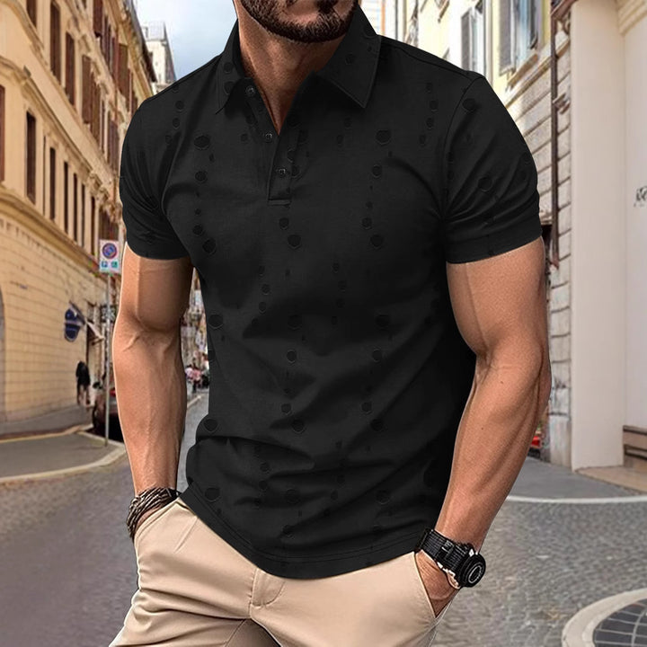 Men Piqué Polo Lune London