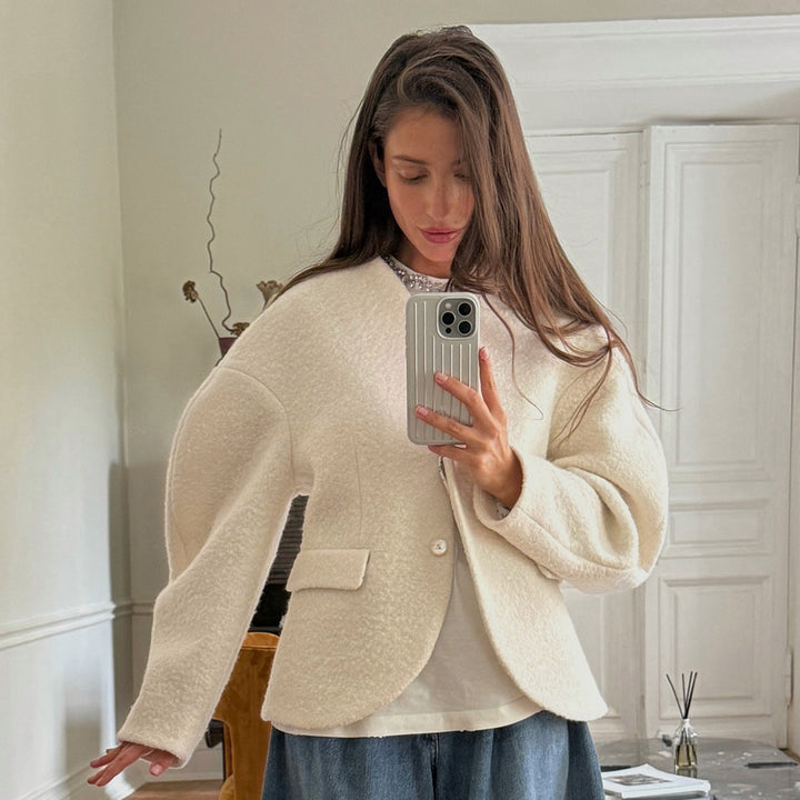 Ladies Chic Oversized Blazer Jacket Lune London