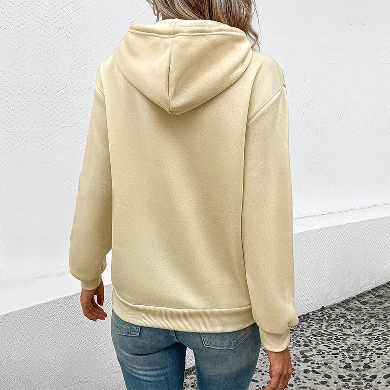 Casual women's hoodie with deep pockets and comfortable fit Lune London