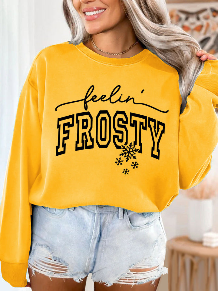 Sweat à capuche pour femmes avec impression graphique Chic & Stil