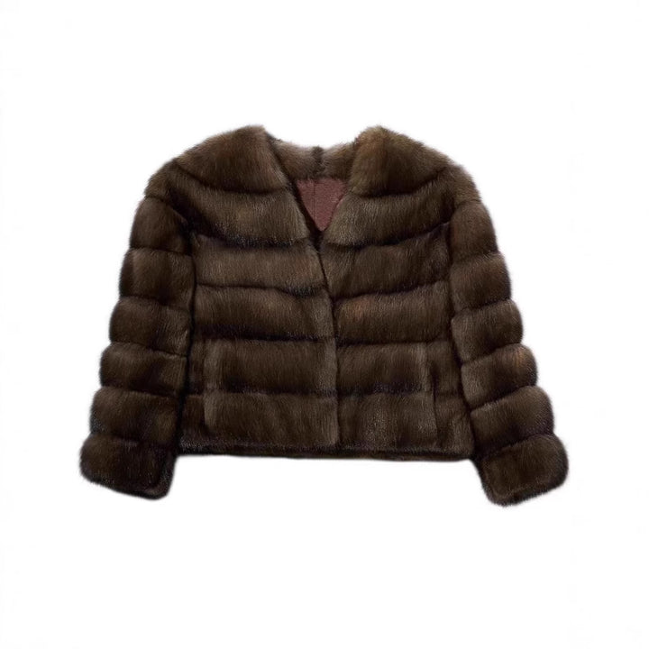 Luxury faux fur jacket for women Lune London